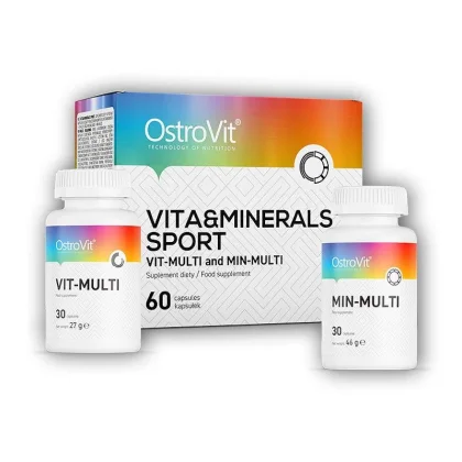 Ostrovit Vita and minerals sport 2 x 30 kapslí