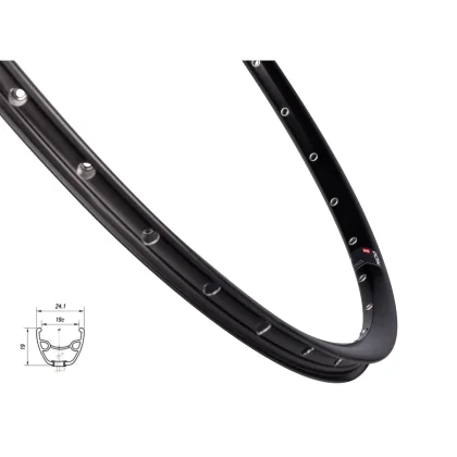 MACH 1 Ráfek MACH1 NEO DISC 622 x 19, 36 děr, černý