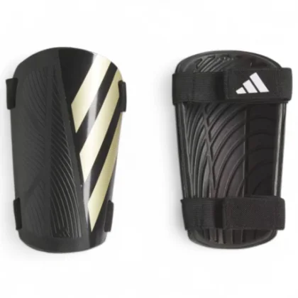 Futbalový chránič ADIDAS TIRO SG TRN BLACK GOLDMT WHITE