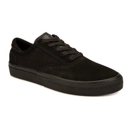 DECATHLON Skateboardová obuv s vulkanizovanou podrážkou Vulca 500 II čierna 44