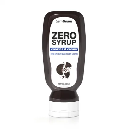 GymBeam ZERO SIRUP Cookies & Cream