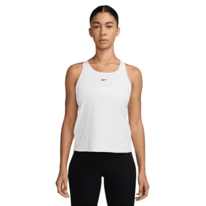 Dámské tréninkové tílko NIKE PRO W NP DF TANK ELASTIKA WHITE BLACK
