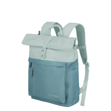 Travelite Basics Rollup Backpack Ice Blue batoh