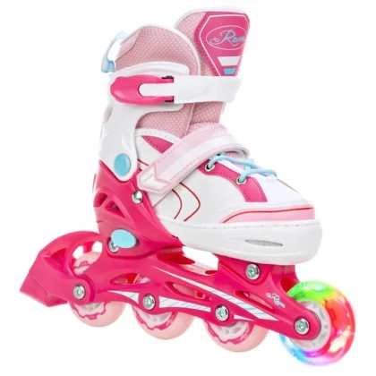 Raven Lia PINK Roller dětské kolečkové quad brusle