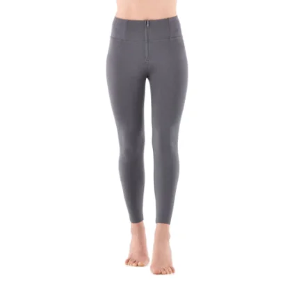 Női jeggings nadrág FREDDY WR.UP® skinny push up organic cotton trousers with high waist-Grey