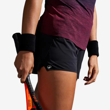 KUIKMA Dámske šortky SH Light 900 na tenis čierne XS