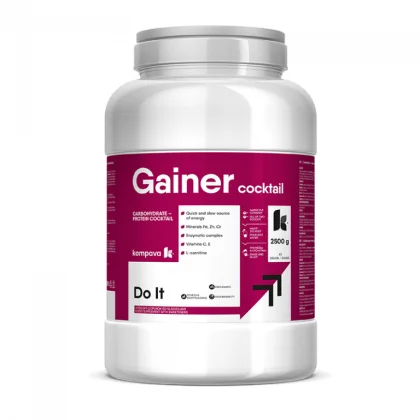 Gainer koktail 2500 g - Kompava