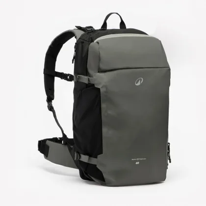 FORCLAZ Cestovný batoh Travel 500 Organizer 40 l kaki bez