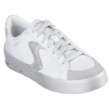 Dámska rekreačná obuv SKECHERS Hiland Quite Chic white silver
