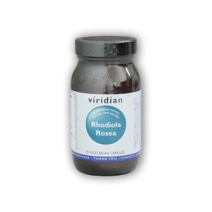 Viridian Rhodiola Rosea 90 kapslí