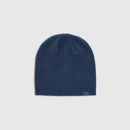 Unisex zimná čiapka - tmavomodrá
