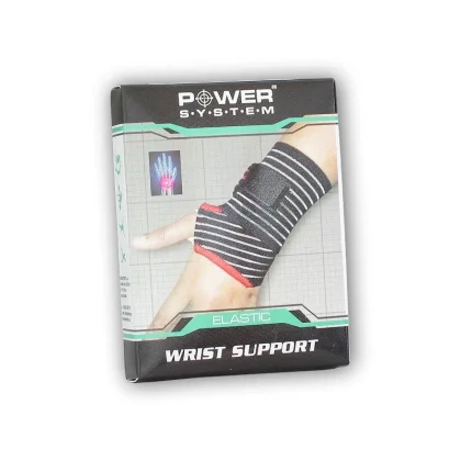 Power System Bandáže na zápěstí WRIST SUPPORT black