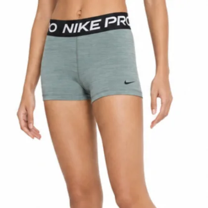 Női edzőnadrágok NIKE PRO W NP 365 SHORT 5IN SMOKE GREY HTR BLACK BLACK
