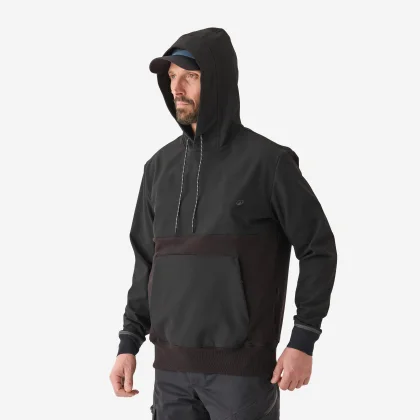 CAPERLAN Rybárska mikina s kapucňou 500 Softshell L