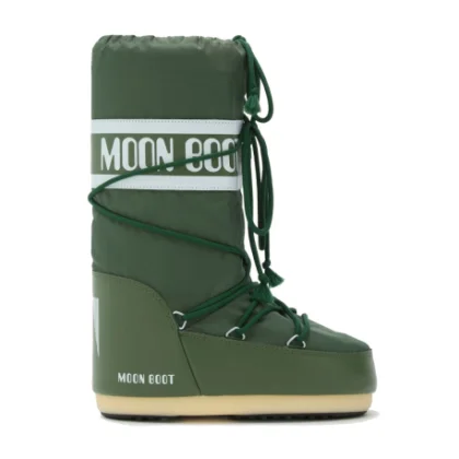 Vysoké zimné topánky MOON BOOT MB ICON NYLON G016 FOREST GREEN