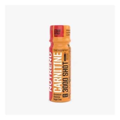 NUTREND Carnitine 3000 SHOT 60 ml jahoda
