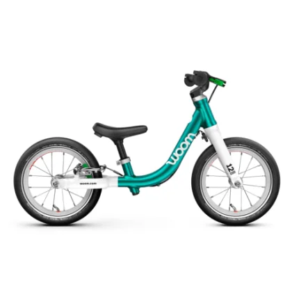 Odrážadlo WOOM GO 1, metallic turquoise