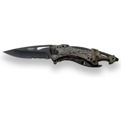Joker záchranářský nůž Rescue Beast Aluminium Handle 85 mm grey