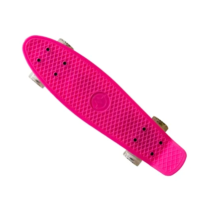 Plastik Penny Board MASTER 22" so svietiacimi kolieskami