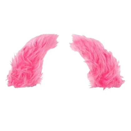 Etape Funny Kit dekorace na přilbu fluo růžová