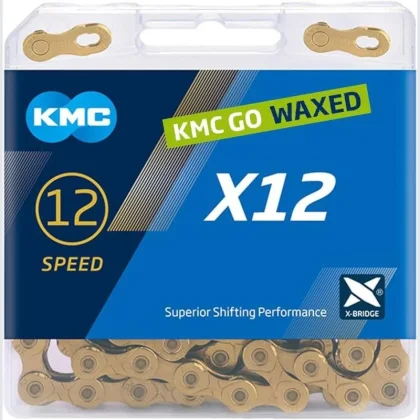 Kmc X12 Zlatý Waxed BOX řetěz