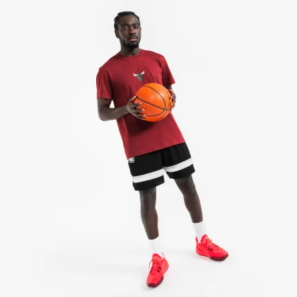 TARMAK Unisex basketbalové tričko 900 NBA Chicago Bulls červené M