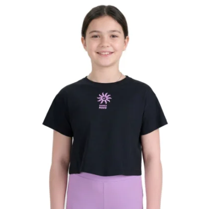 Lány póló rövid ujjú 4F JUNIOR TSHIRT F2941-20S-DEEP BLACK