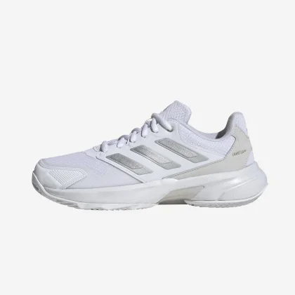 ADIDAS ADIDAS Courtjam Control 3 dámska tenisová obuv na antuku bielo-strieborná 39 1/3