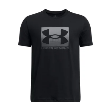 Chlapčenské tričko s krátkym rukávom UNDER ARMOUR UA B BOXED SPORTS UPDATE SS-BLK