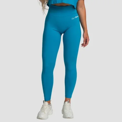 GymBeam Dámske legíny High-waist Limitless Aquamarine XXLXXL