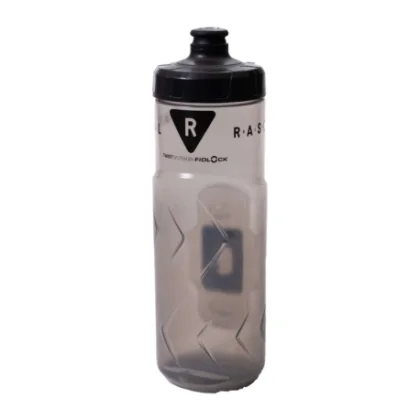 Fľaša na bicykel RASCAL Rascal x Fidlock Twist Set 600 ml, dark