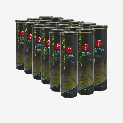 ARTENGO Univerzálne tenisové loptičky ALL COURT Pro *4 *18 SWISS bez