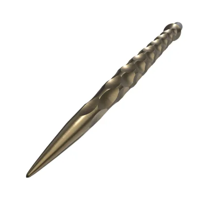 Náhradné hroty na steel šípky Cuesoul Touch Point II Snake Scales sivé, 41mm - 3ks