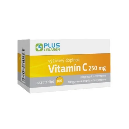Plus Lékáreň Vitamín C 250 mg 100 tabliet