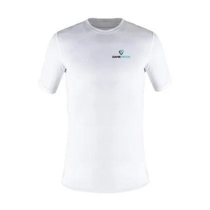 GAMEPATCH COMPRESSION SHIRT (Short-Sleeve) WHITE