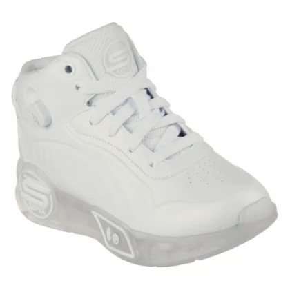 Dívčí rekreační obuv SKECHERS S Lights Remix white