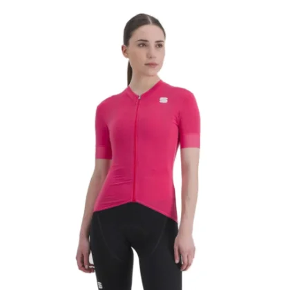 Dámsky cyklistický dres s krátkym rukávom SPORTFUL Monocrom w jersey, pompelmo
