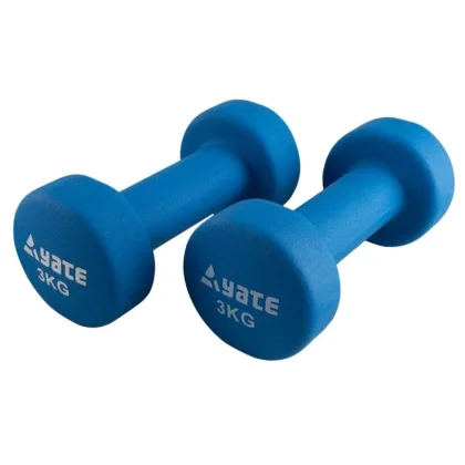 YATE Činky AEROBIC neopren 2 x 3 kg