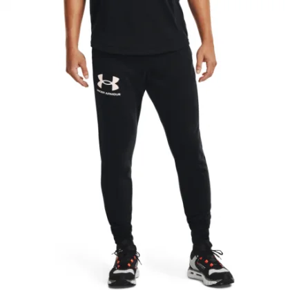 Pánske tepláky UNDER ARMOUR UA RIVAL TERRY JOGGER-BLK