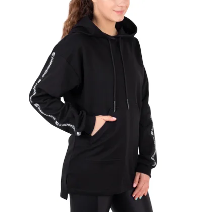 Dámska mikina inSPORTline Overhoodie Farba čierna,