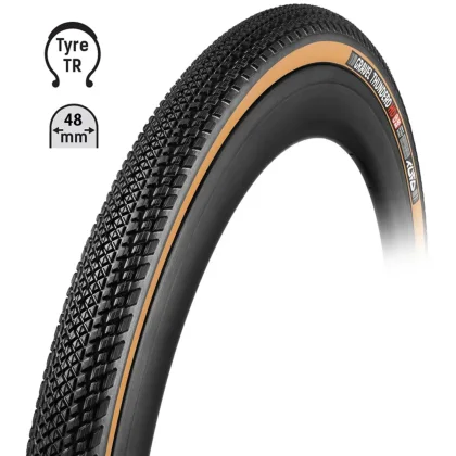 TUFO Plášť Gravel THUNDERO HD 700x48C,bezd.črn/béž