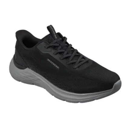 Pánska rekreačná obuv SKECHERS Garner Bungee Lace Slip-Ins M black