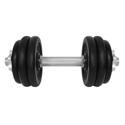 Lifefit Činka nakládací jednoruční 15 kg 30mm tyč/6x kotouč