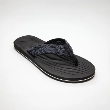 DECATHLON Pánske žabky 550 čierne 45-46