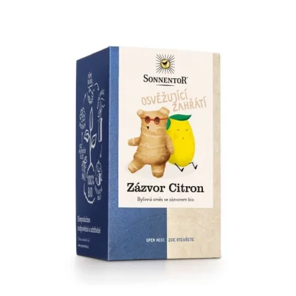 Sonnentor BIO Čaj zázvor-citrón