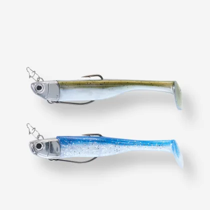 CAPERLAN Mäkká umelá nástraha shad WXM súprava Mogami 90 7/10 g naturel bez