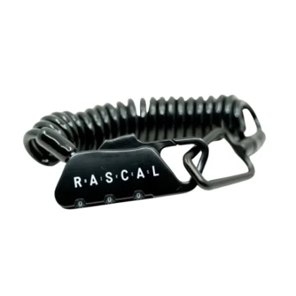 Zámok na bicykel RASCAL Lockster Mini Bicycle Lock, black