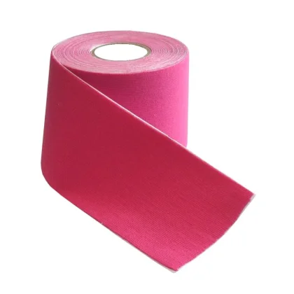 Kubisport Kinezio tape 5x5 m růžový