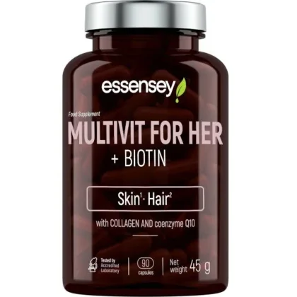 Trec Nutrition ESSENSEY Multivitamíny pro ženy s Biotinem - 90 kapslí