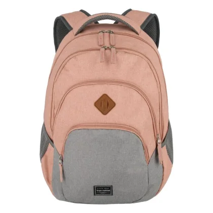 Travelite Basics Backpack Melange Rose/grey batoh